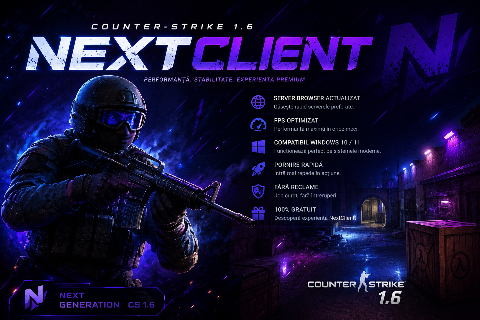 Counter-Strike 1.6 NextClient